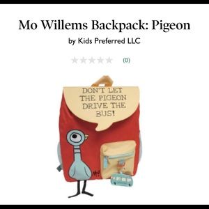 Mo Willems backpack